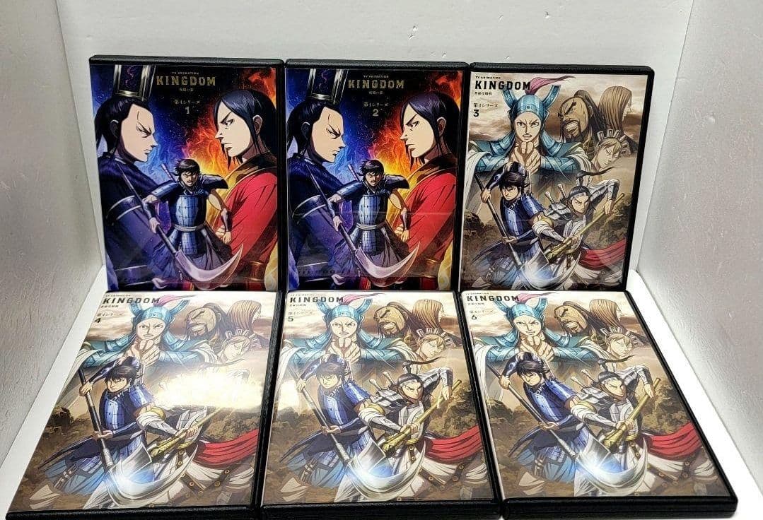 【新品ケース収納】キングダム 第4シリーズ DVD全12巻(全26話:完結)