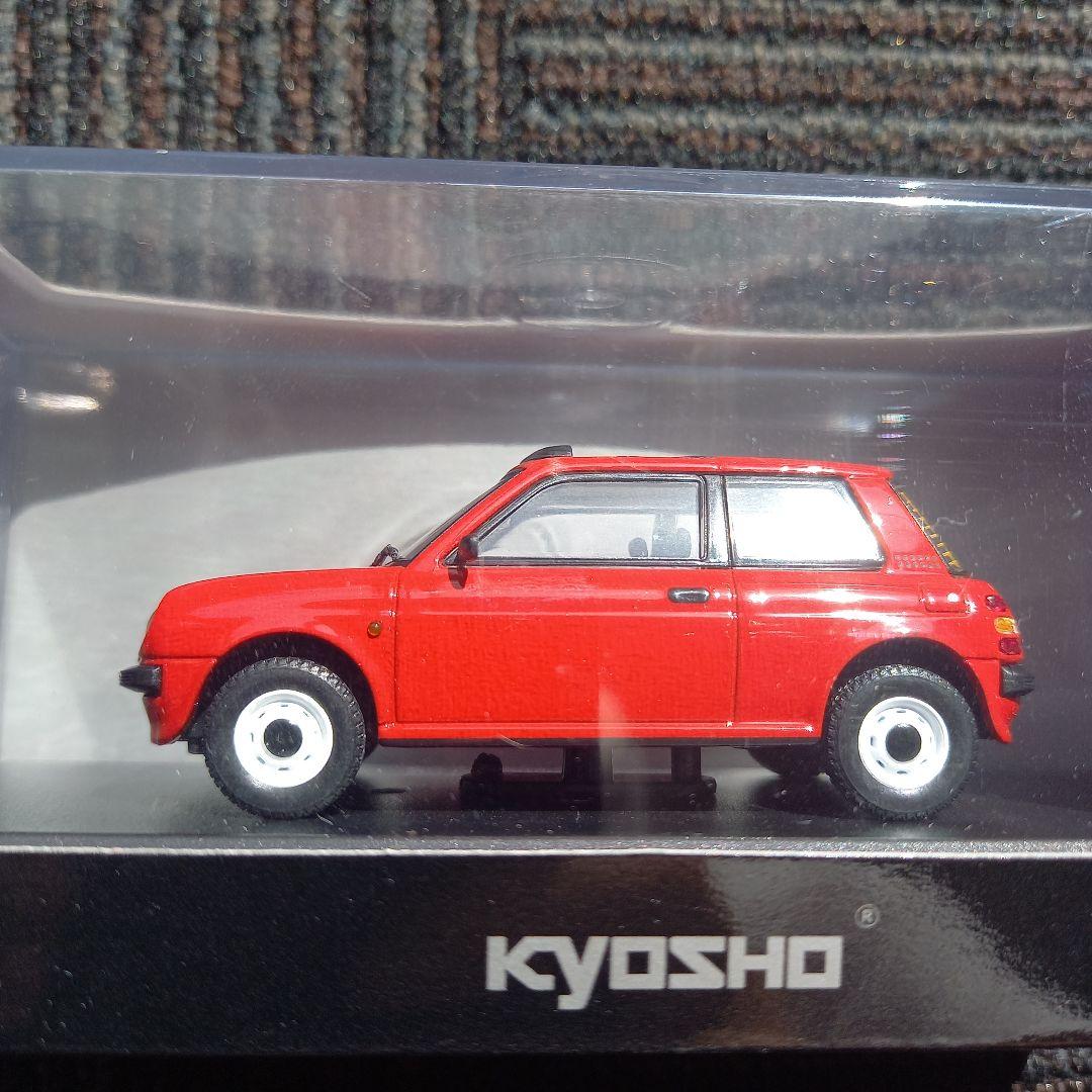 KYOSHO NISSAN Be-1 レッド ミニカー 1/43