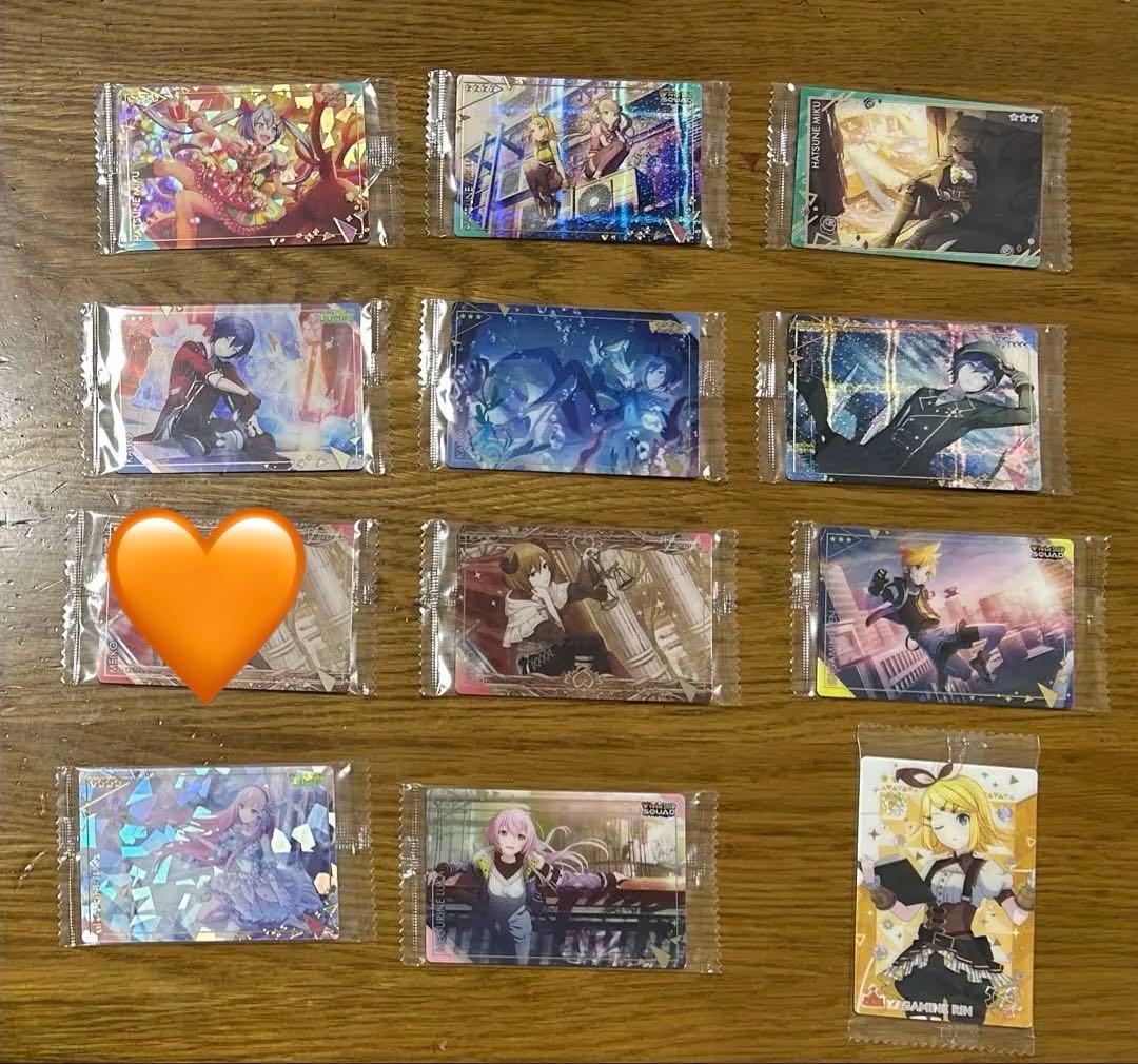 プロセカ　ウエハース　まとめ売り　初音ミク　カラパレ