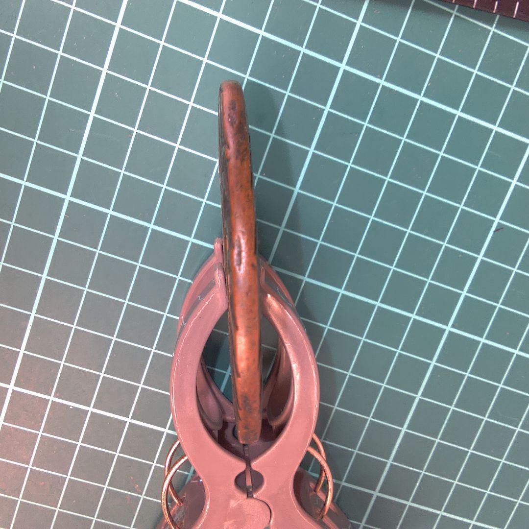 小物１ 鍔波模様の金属製鍔