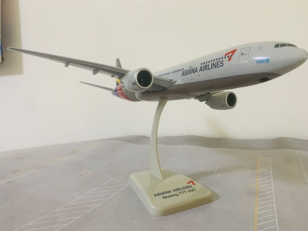 セイヤ／ＡＡＬ７８７と2機セット／ホーガン製アシアナ航空Ｂ７７７－２００