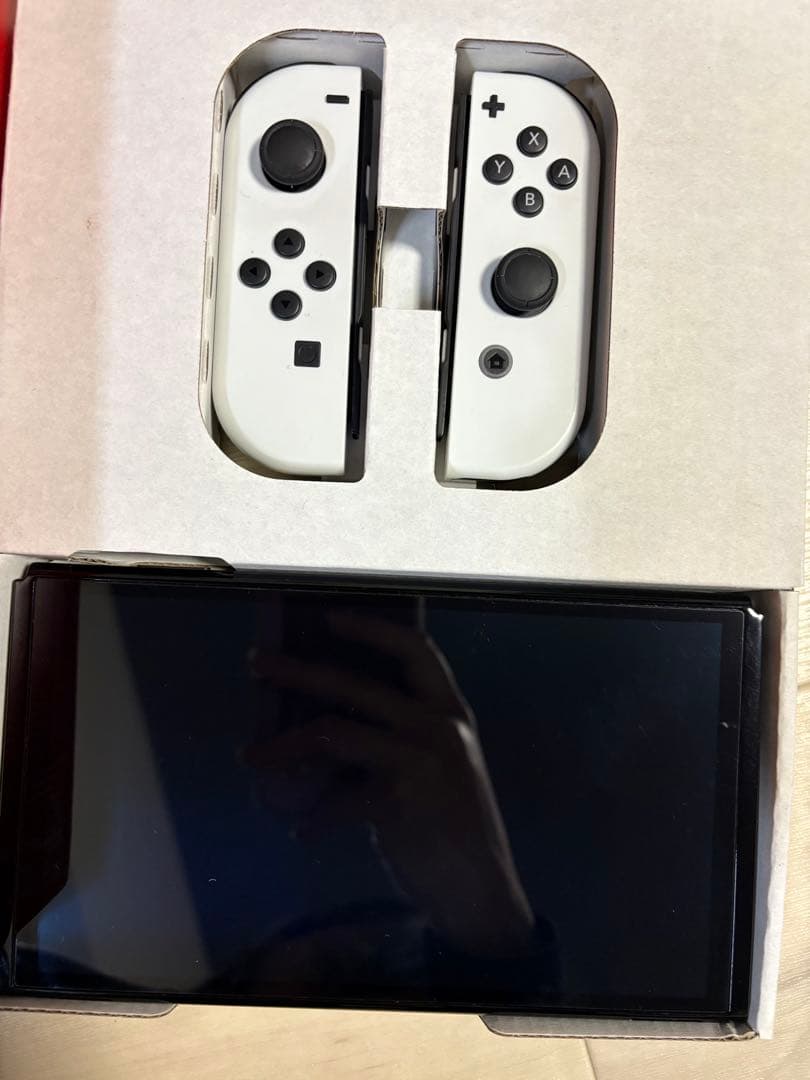 Nintendo Switch 本体 ホワイト ゲーム2本付き