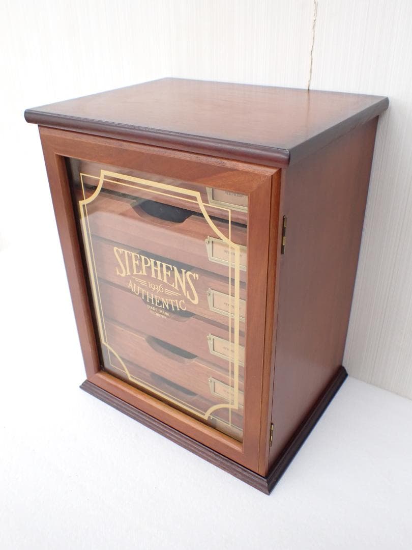 TEPHENS’ 1936 レターケース コレクションボックス ヴィンテージ　a