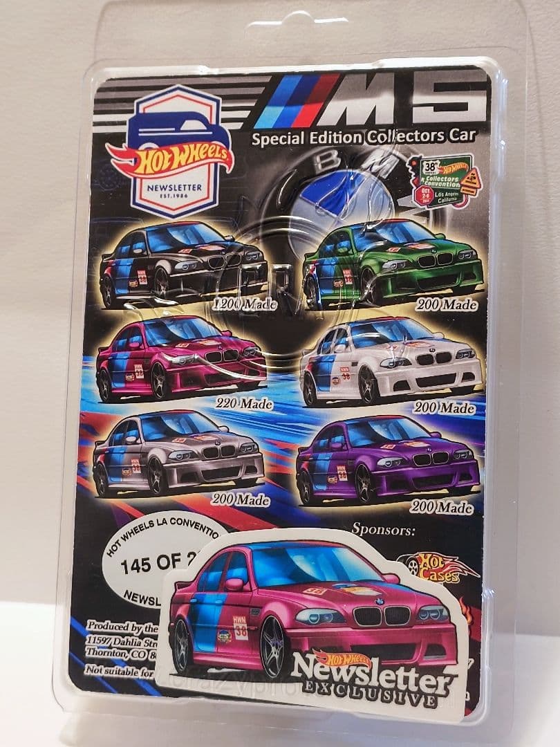 ホットウィール　コンベンション　2024 メタリックピンク　 M5