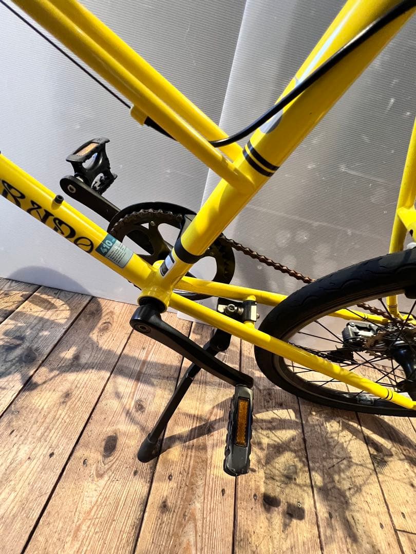 ミニベロ　BRUNO MIXTE ブルーノ　ミキスト　410mm 黄色