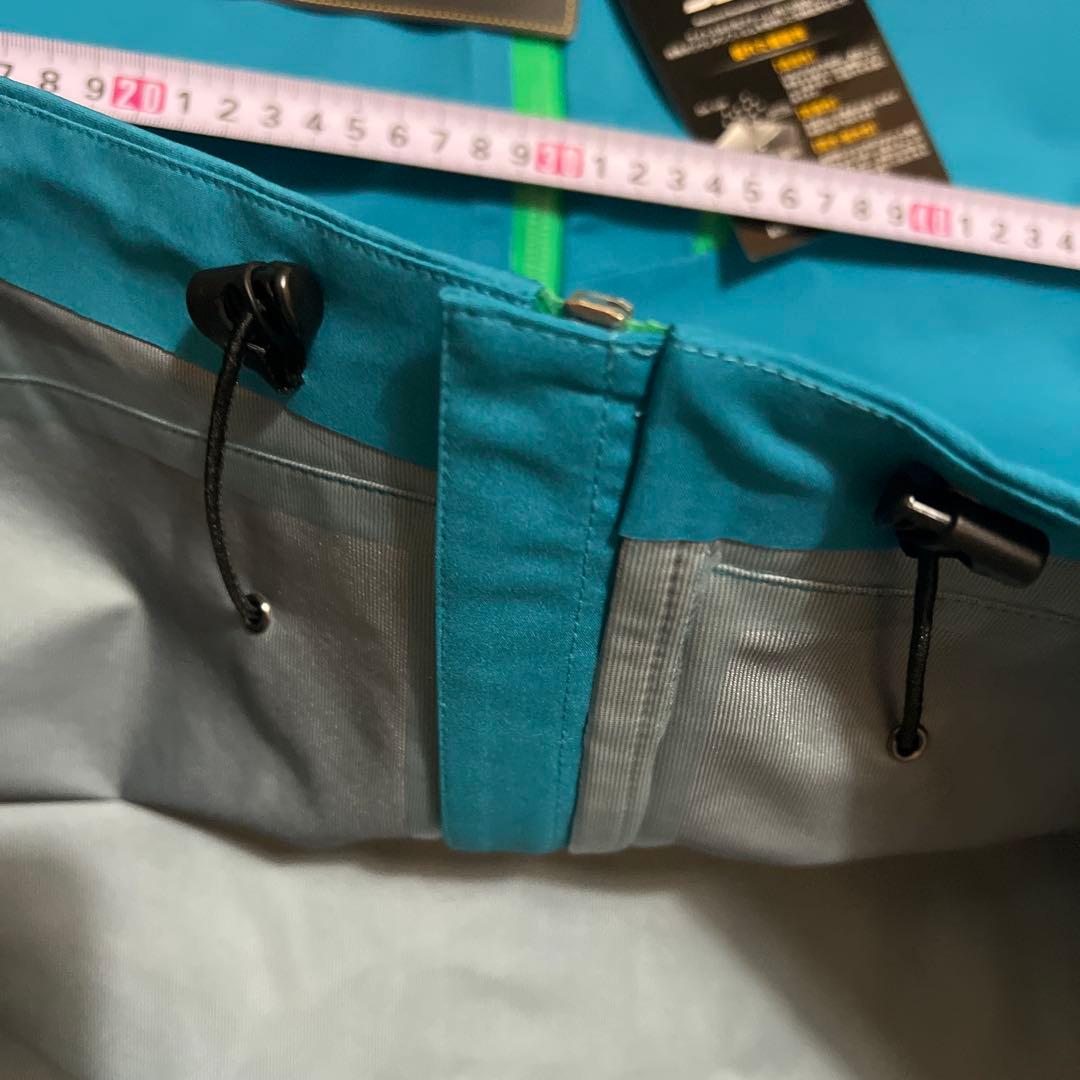 新品Lサイズ　高機能ラウドマウスゴルフメンズダントツ撥水レインウェア　ブルー