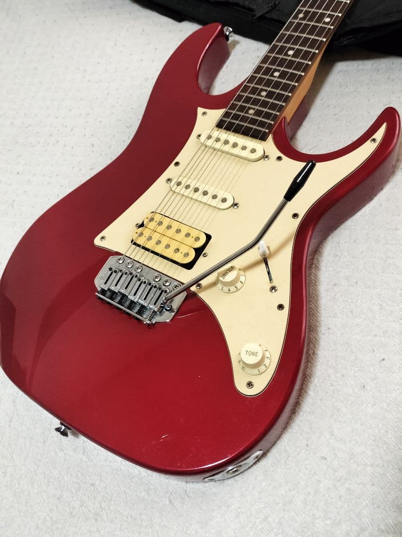 Ibanez ストラトタイプ 赤 レッド オマケ多数ケース付き 初心者最適