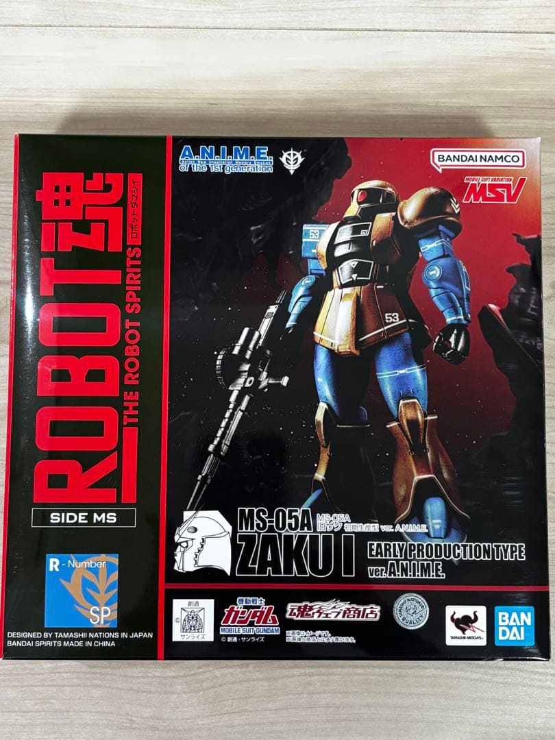 旧ザク　初期生産型　A.N.I.M.E. ロボット魂　ROBOT魂