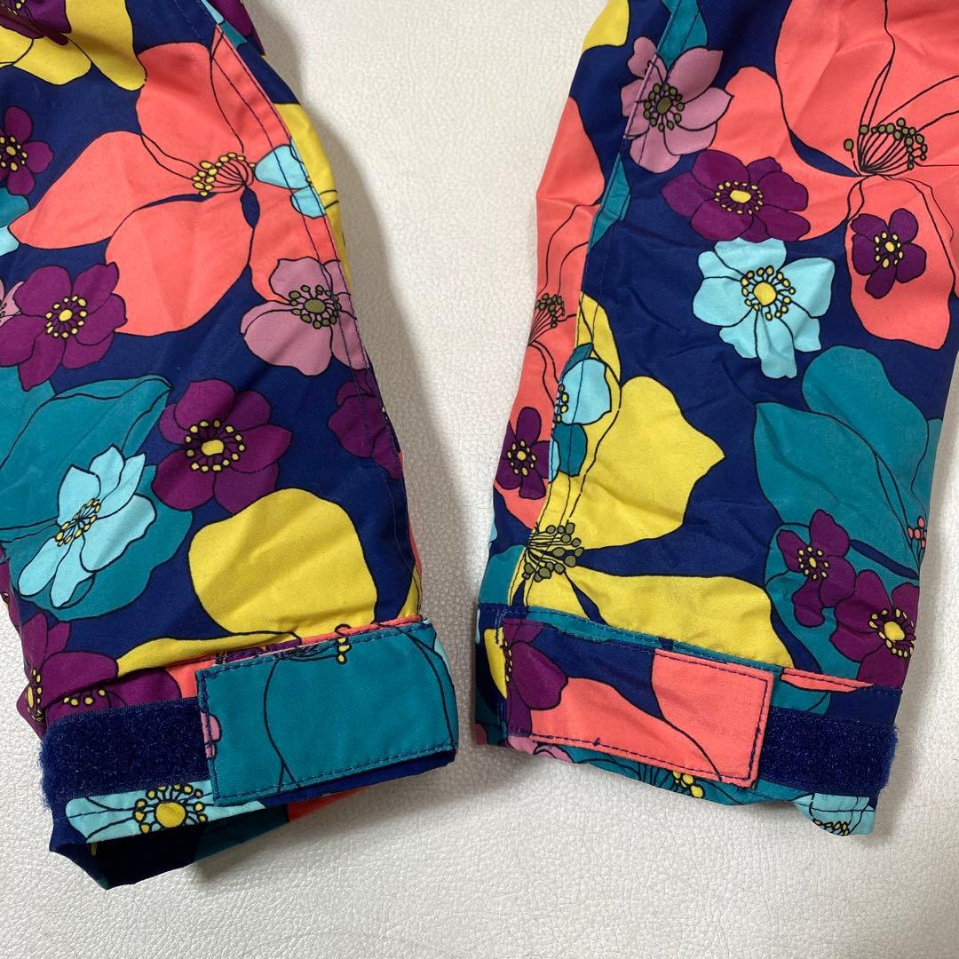 BURTON 花柄 スノーボード ウェア 上下 セット アップ M 140cm