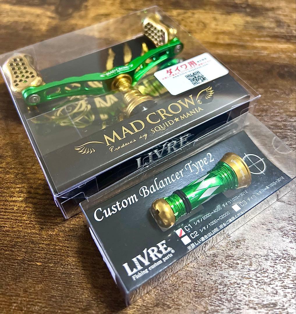 スクイッドマニア MAD CROW リブレ LIVRE wing98 IP24K
