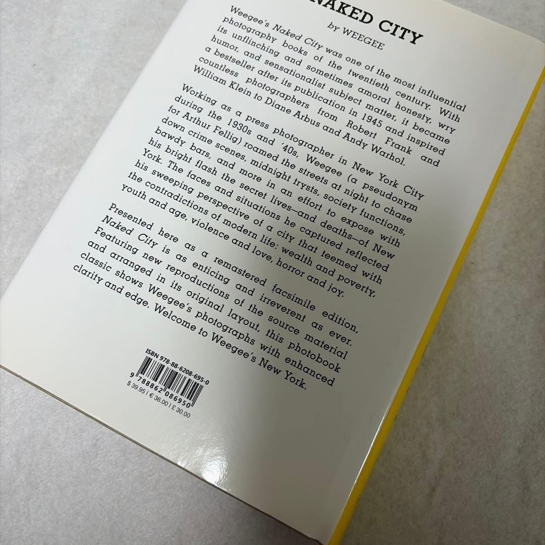 Weegee Naked City ハードカバー・英語版