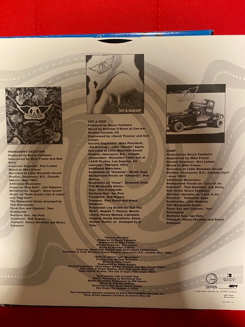 AEROSMITH BIG ONES レコード