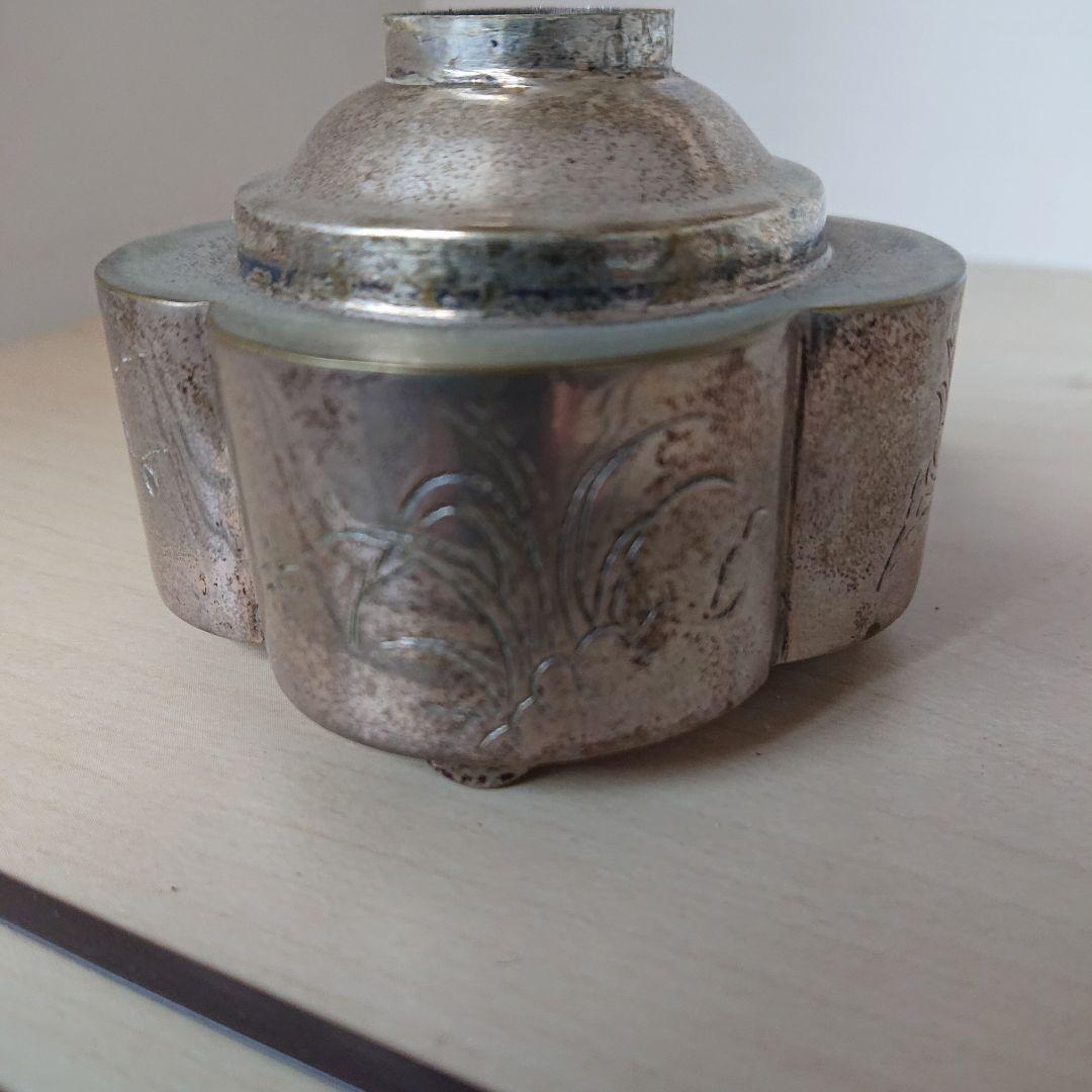 オイルランプ　灯油ランプ　フランスアンティーク