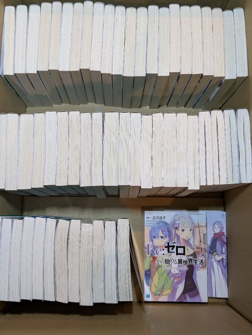 Re:ゼロから始める異世界生活 43巻 全巻セット スピンオフ リゼロ ラノベ