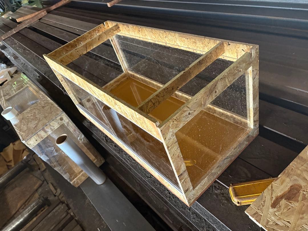 爬虫類ケージ　90×40×40 四面アクリルケージ　ペット　飼育　ケージ　ケース