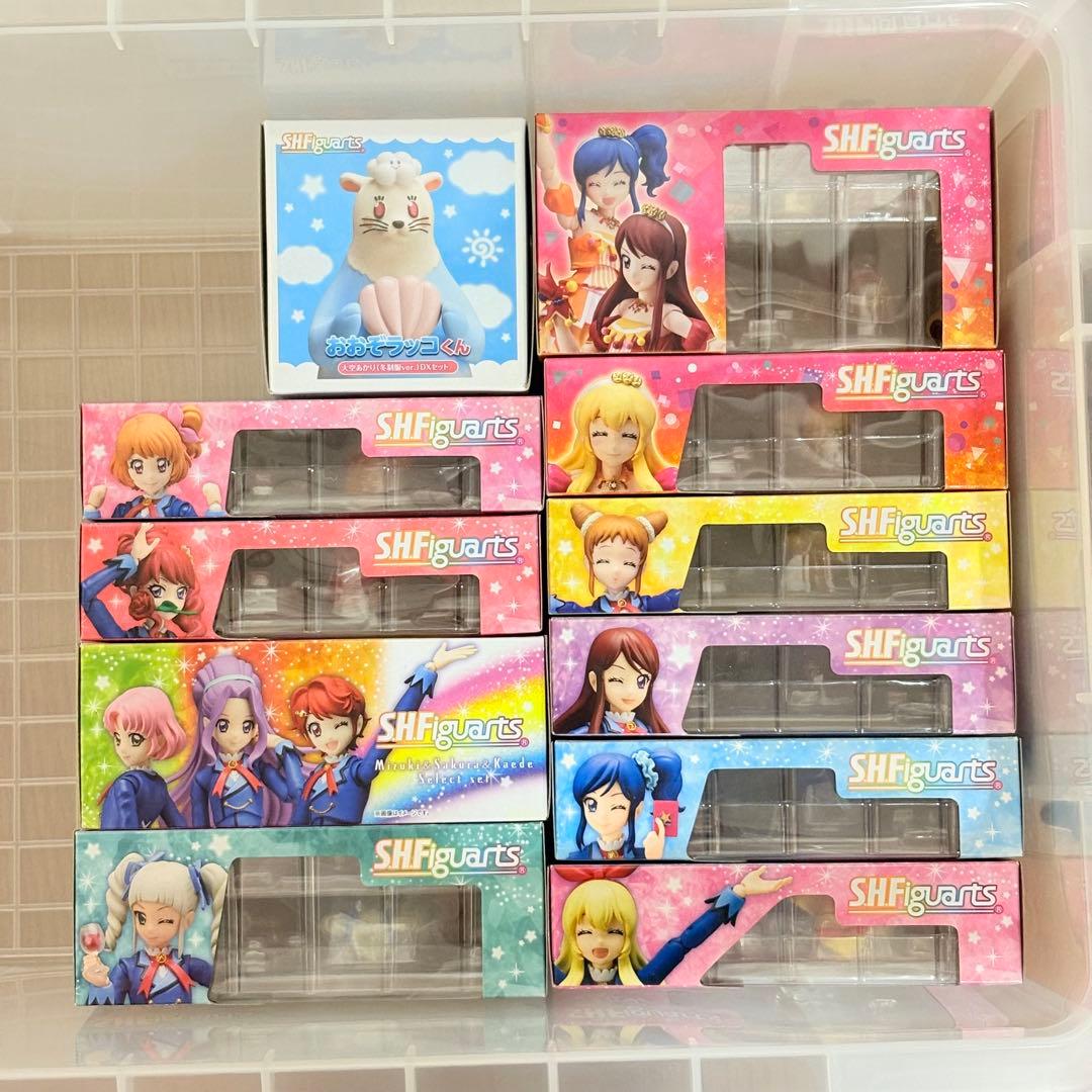 新品未開封 S.H.Figuarアイカツ 星宮いちご 藤堂ユリカ 等 セット