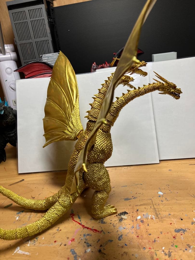 東宝怪獣コレクションメカキングギドラ　キングギドラフィギュア