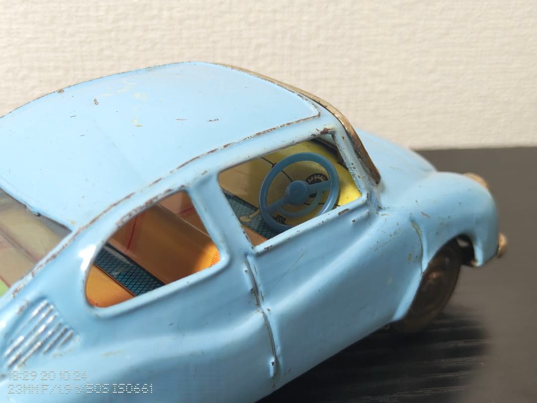 BANDAI　バンダイ　ブリキ　自動車　SUBARU　スバル360