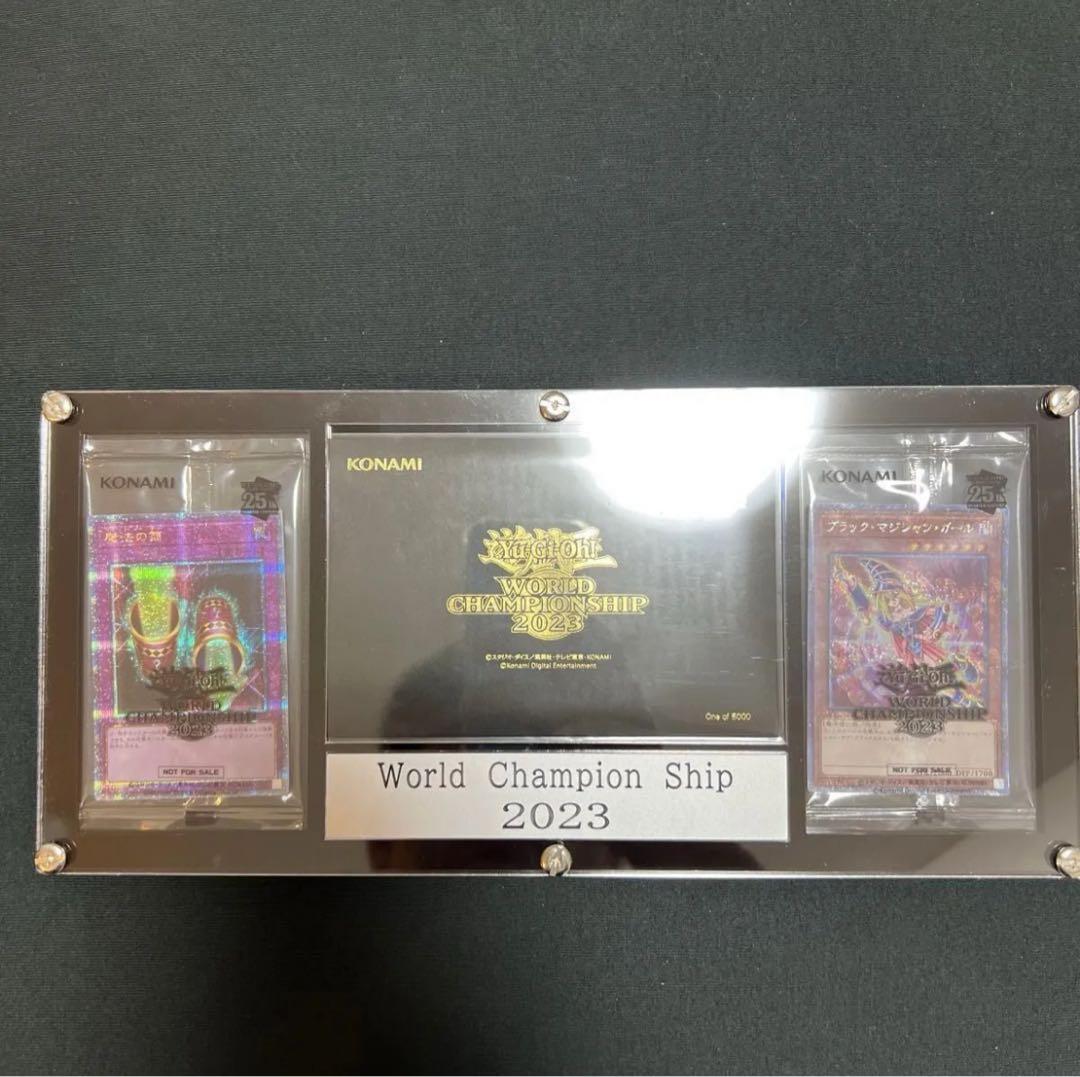 遊戯王 WCS2023 黒封筒 ブラックマジシャンガール、魔法の筒 新品未開封