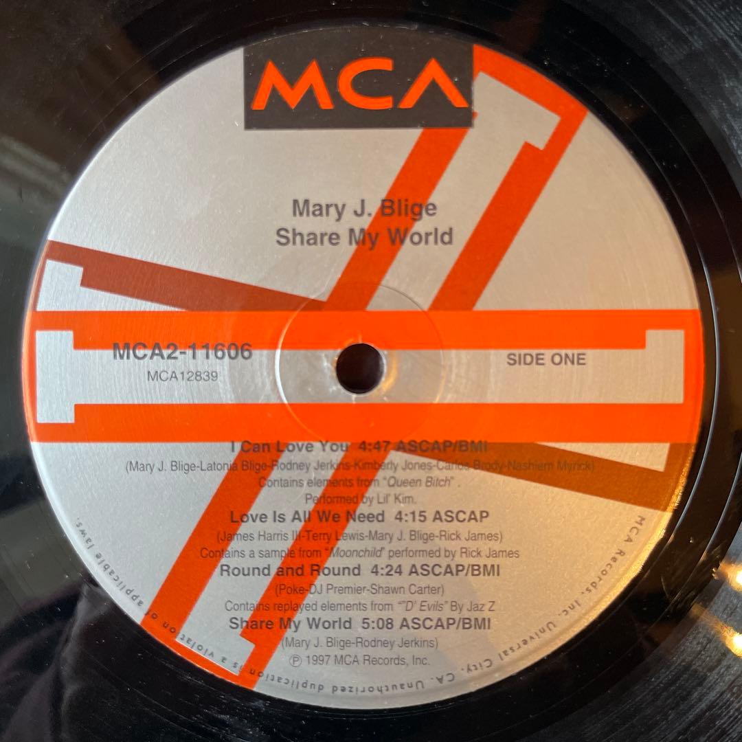 Mary J. Blige Share My World レコード