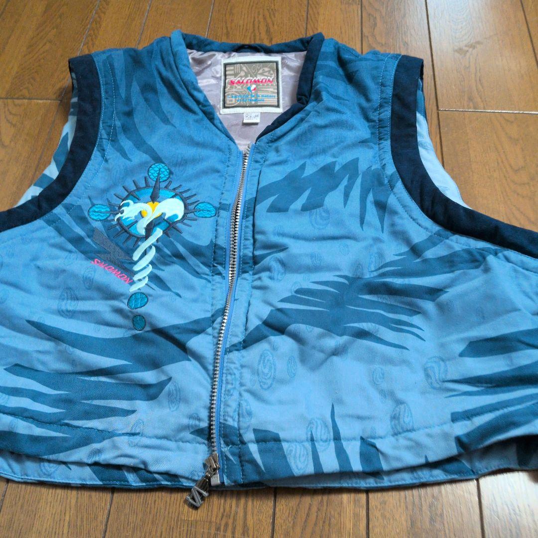 SALOMON ソロモン　レディーススキーウェア 上下＋ベスト付き　L サイズ