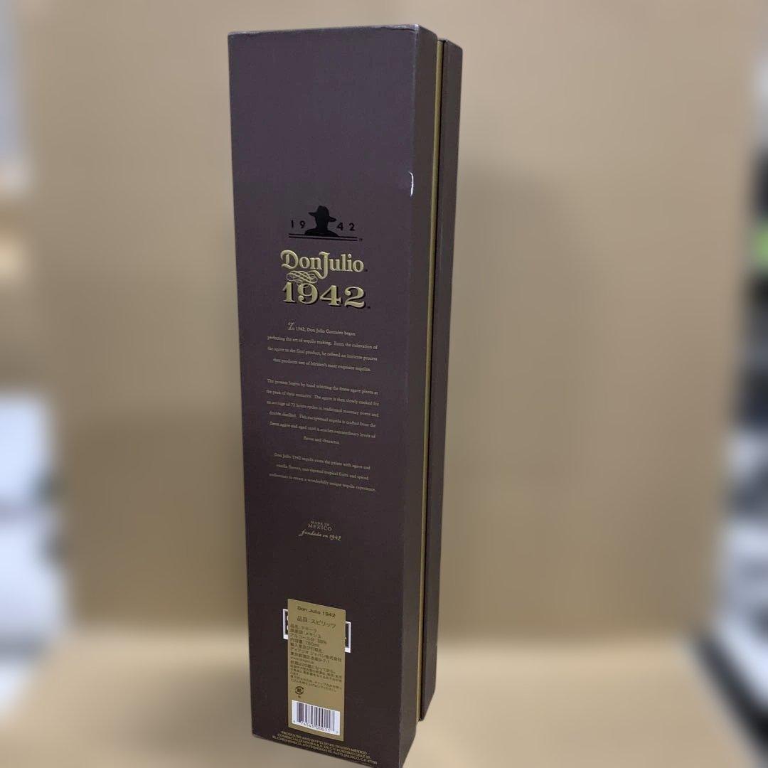 新品　ドン・フリオ 1942 750ml 箱入り[ テキーラ ギフトBox入り