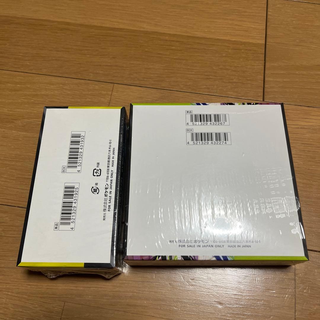 ポケモンカード　ムニキスゼロとメガドリームexボックスシュリンクつき
