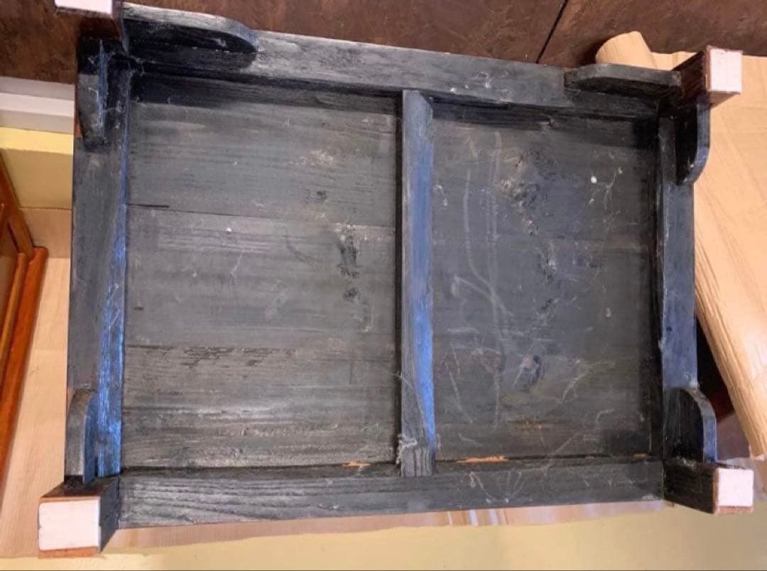 中国アンティーク 無垢材　サイドテーブル 飾り台