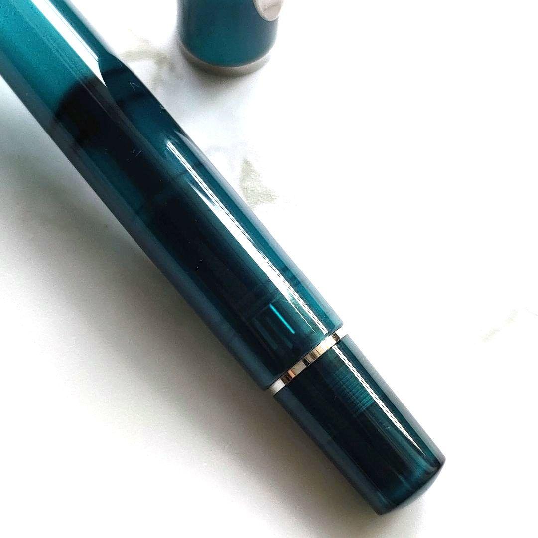 ぺリカン万年筆クラシックM205　アクアマリン　EF【2016年特別生産品】