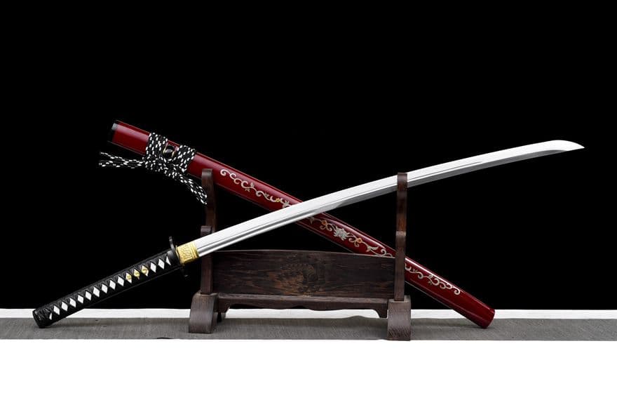 【血魅】古兵器 刀装具 日本刀　模造刀 居合刀 武士道 鑑賞用 美術刀 贈り物