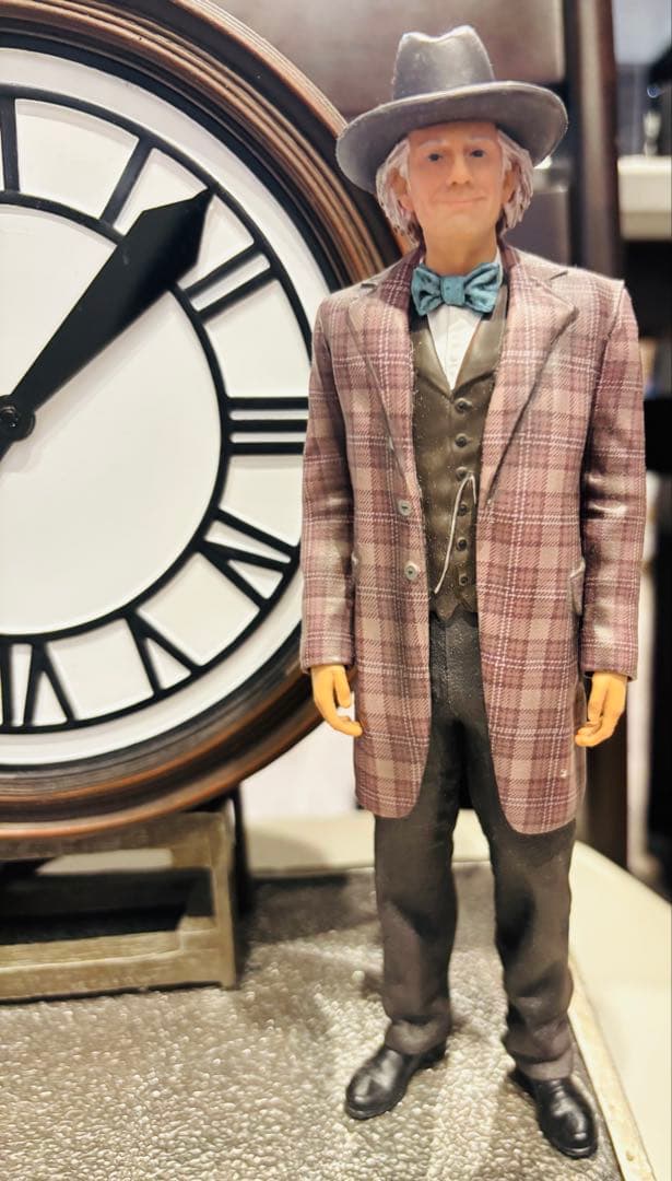 【希少】アイアンスタジオ バックトゥザフューチャー フィギュア 時計台