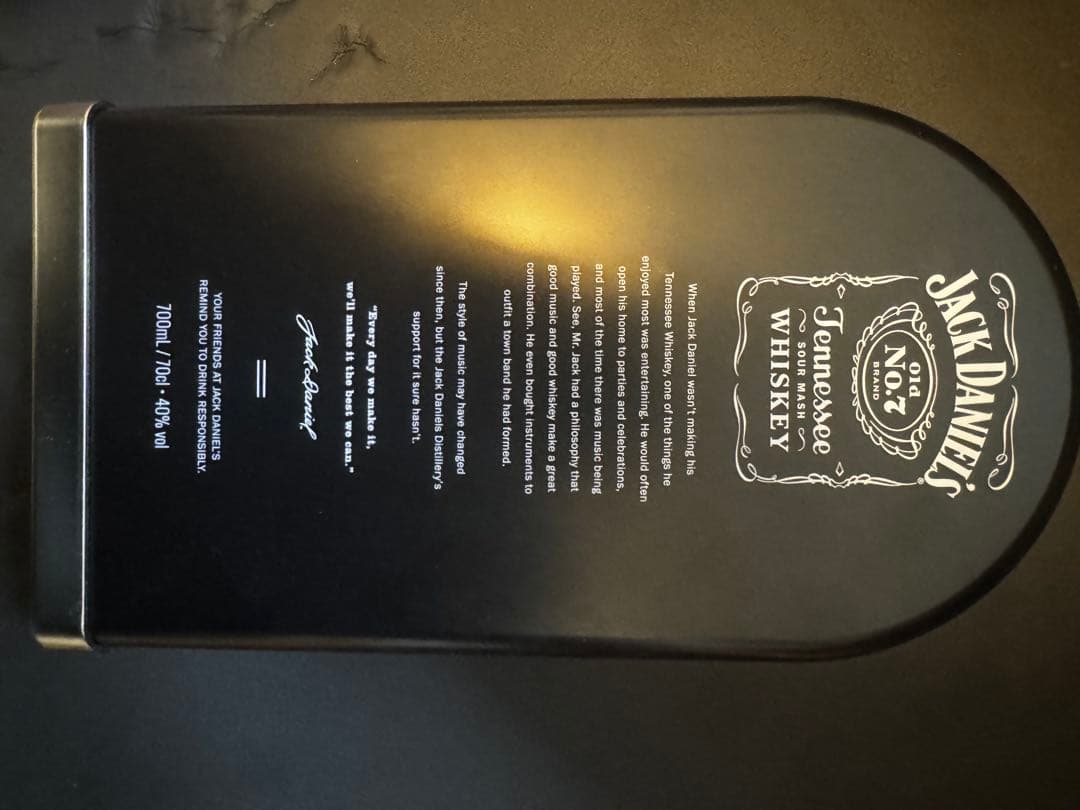 Jack Daniel's Tennessee Whiskey 700ml 特別