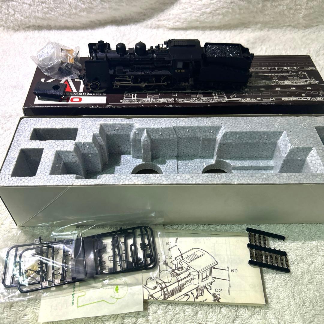KATO　C56　1-201 蒸気機関車　HOゲージ　パーツ取付済 鉄道模型