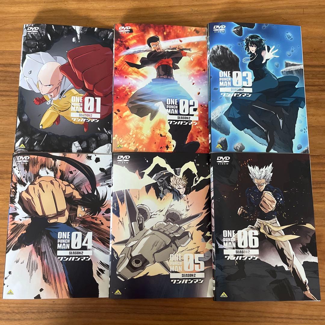 ワンパンマン　全6巻 ＋シーズン2 全6巻 DVD 12枚　全巻セット