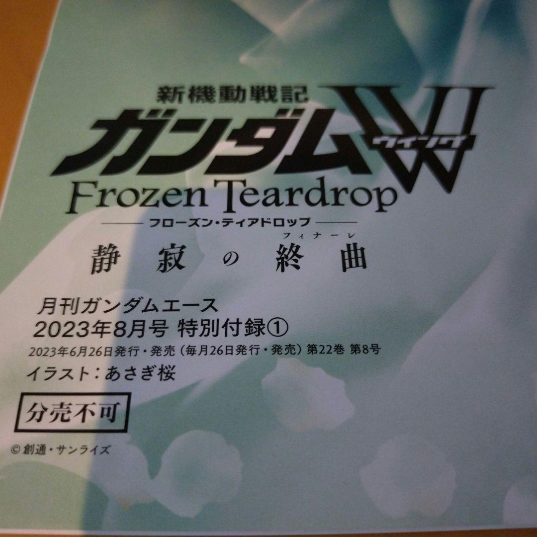 新機動戦士ガンダムＷ　月刊ガンダムエース　B2ポスター　ヒイロ　リリーナ