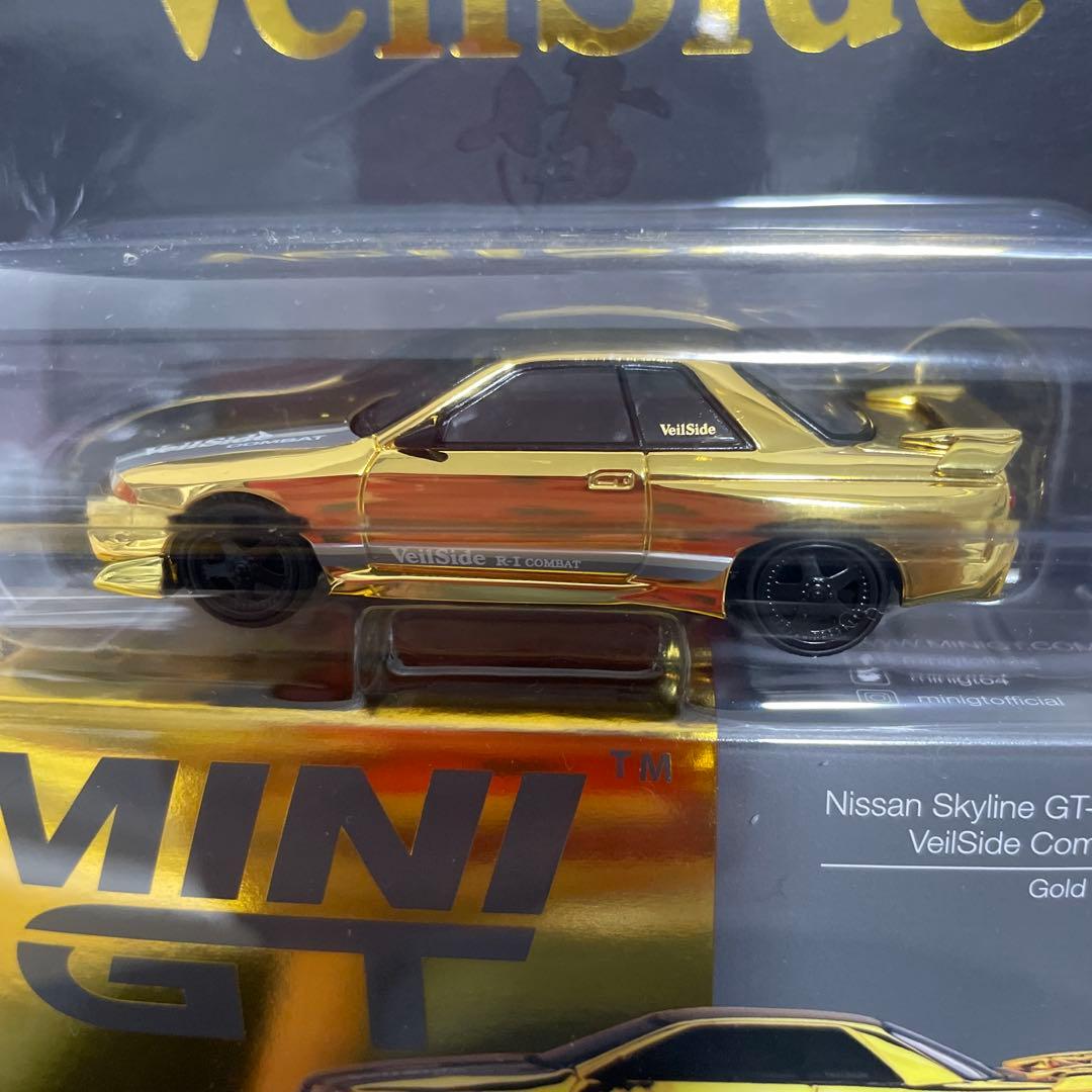 ★100台限定★MINI GT ミニGT R32 GT-R ゴールドクローム★