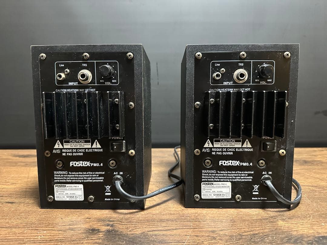 FOSTEX フォステクス プロフェッショナル スタジオ モニター PM0.4