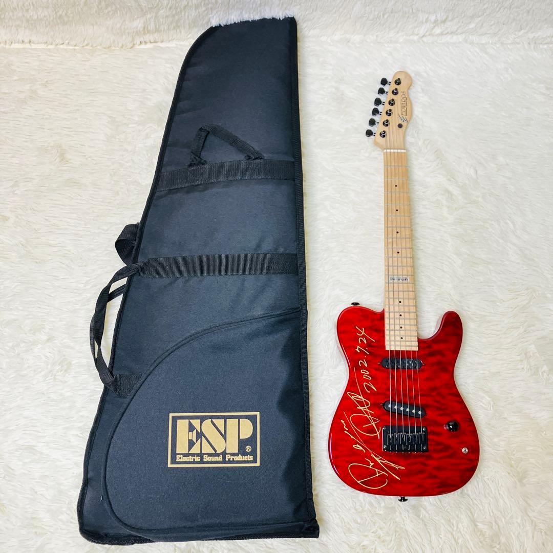 激レア　DIR EN GREY EDWARDS ミニギター　Dieモデル　サイン