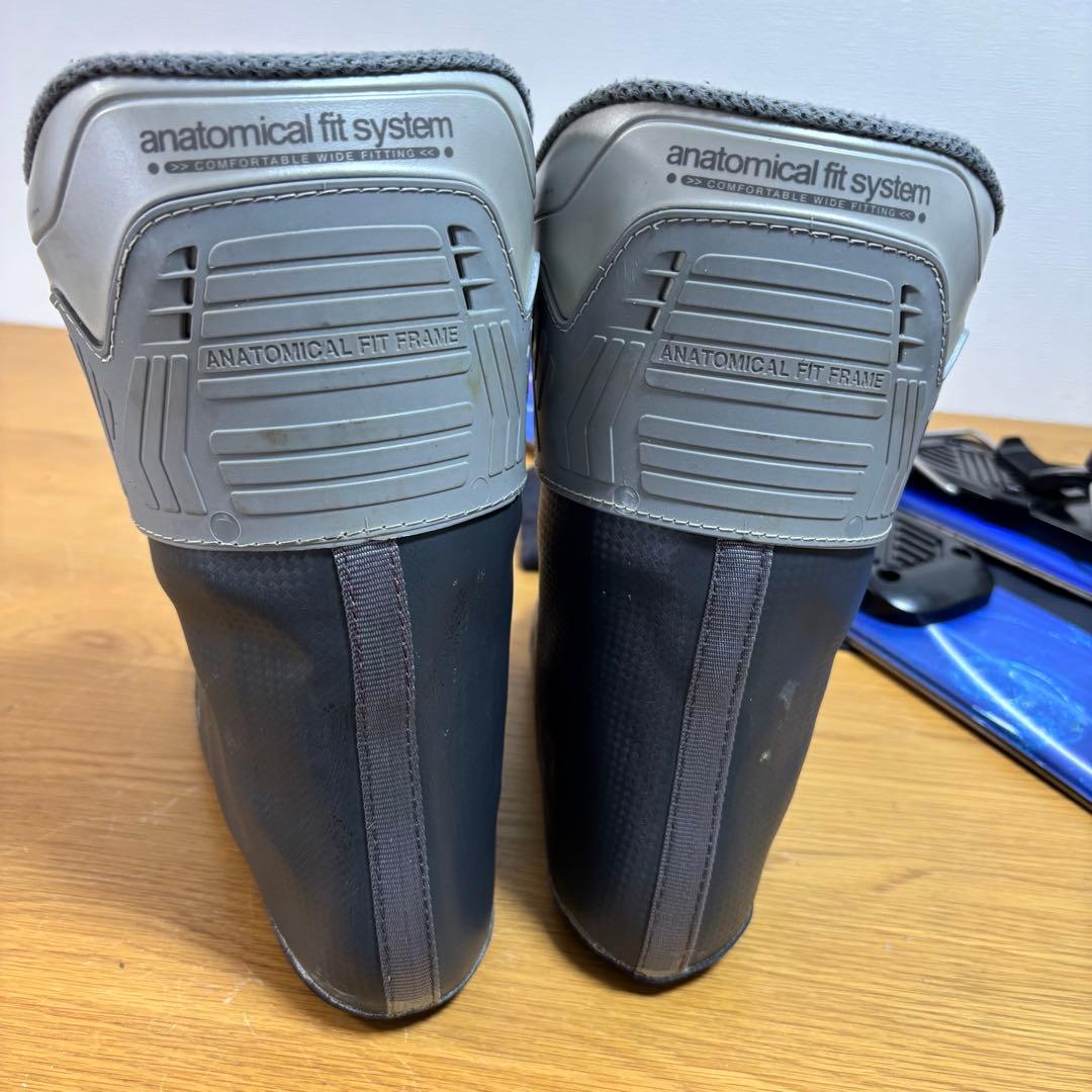 レディース　メンズ　ショートスキー　ファンスキーセット　22.5㎝-23㎝