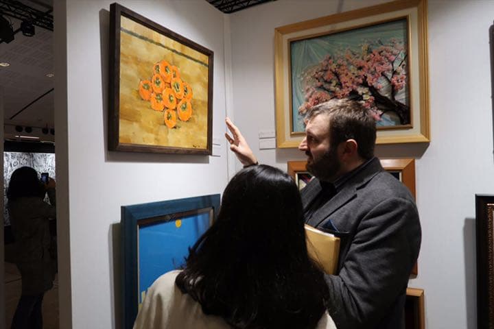 【 50%off】￥367,440➔￥183,720➔150,000 柿の絵画