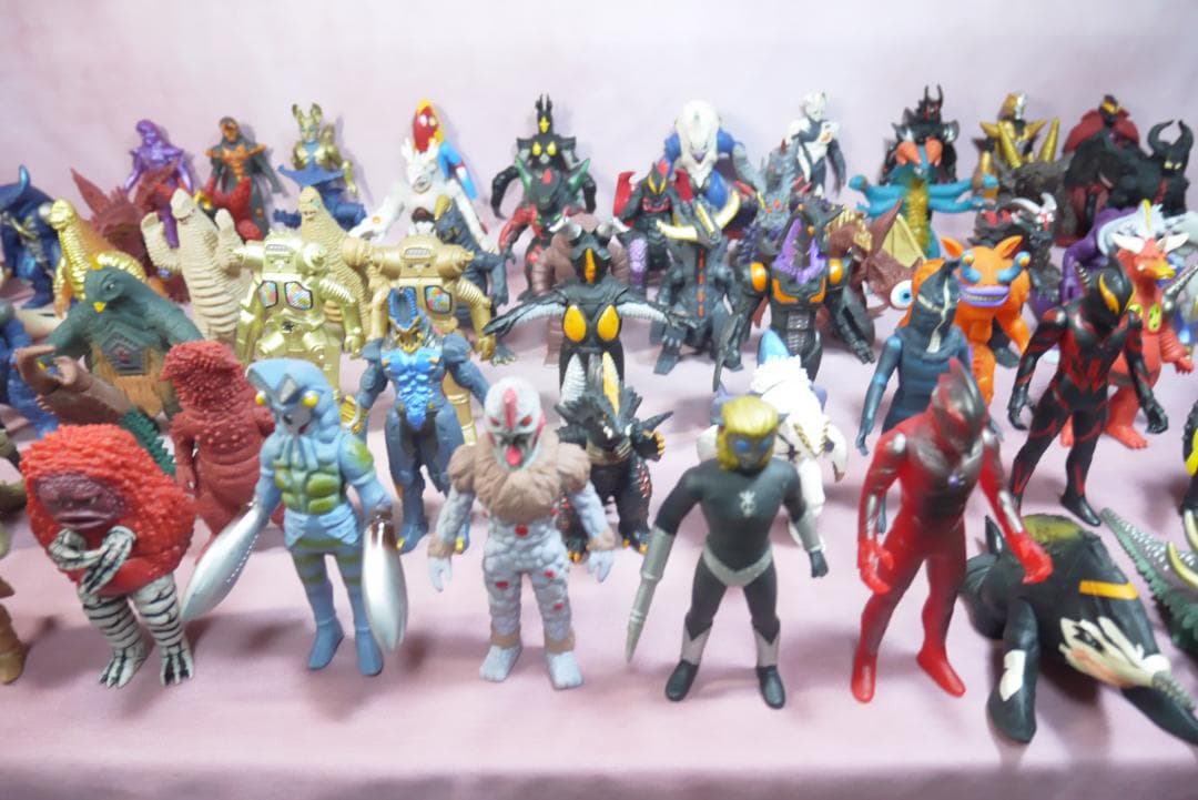 ウルトラ怪獣シリーズ500　怪獣ソフビ　74体セット