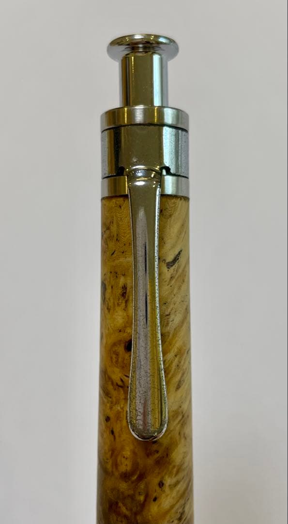 工房楔 花梨紅白（こぶ杢） シャーペン