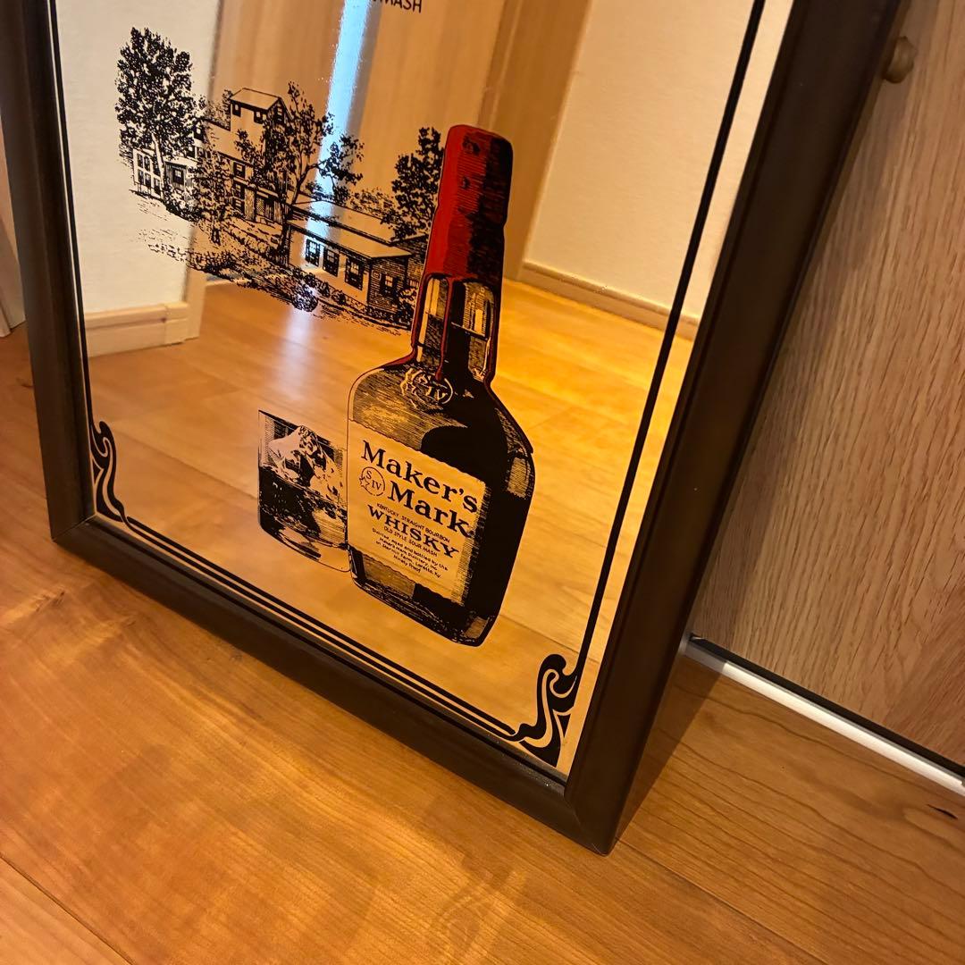 パブミラー　makers mark 絵画