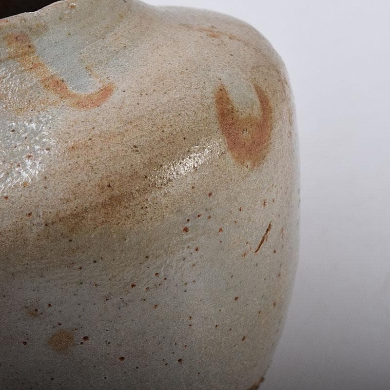 いいもの　朝鮮美術　李朝　白磁　茶器　茶入　時代箱　V　7756