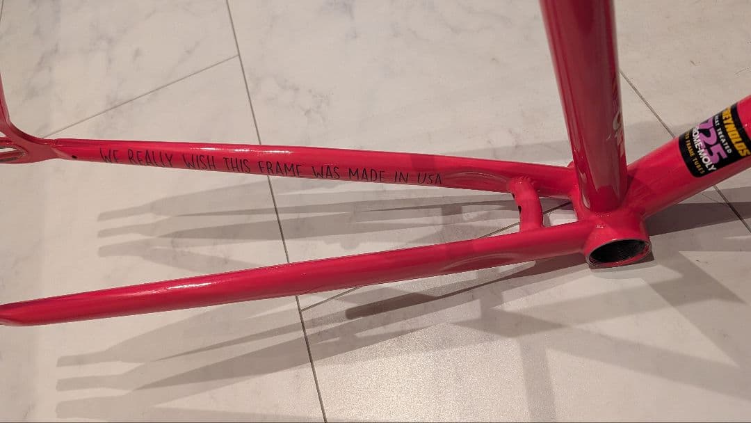 MAVERICK CYCLES JEDAN Frame Set　Mサイズ ピンク