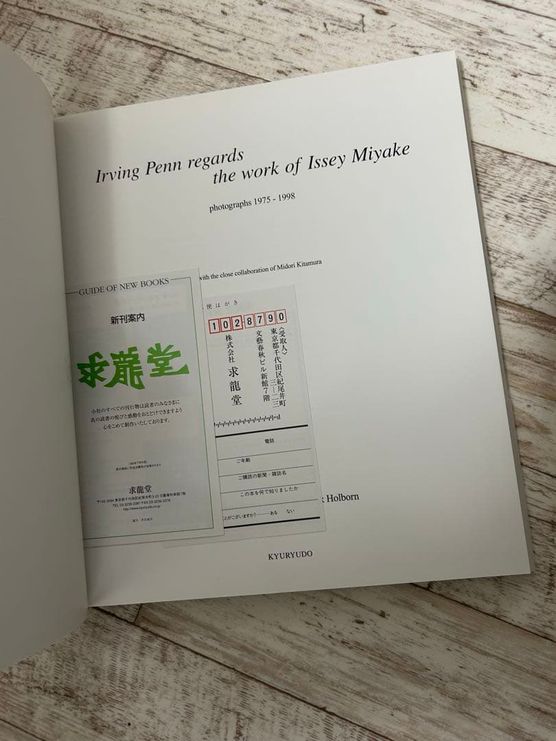 アーヴィング・ペン　三宅一生の仕事への視点