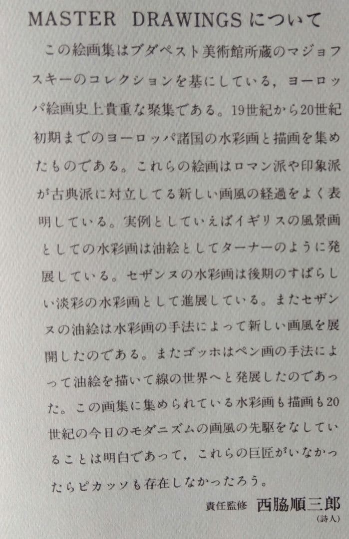 MASTER DRAWINGS 19世紀・20世紀初頭の素描