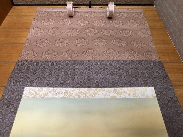 今井月庵 画 開運十全図 掛軸 富士山 山水 共箱・説明書あり d599y65