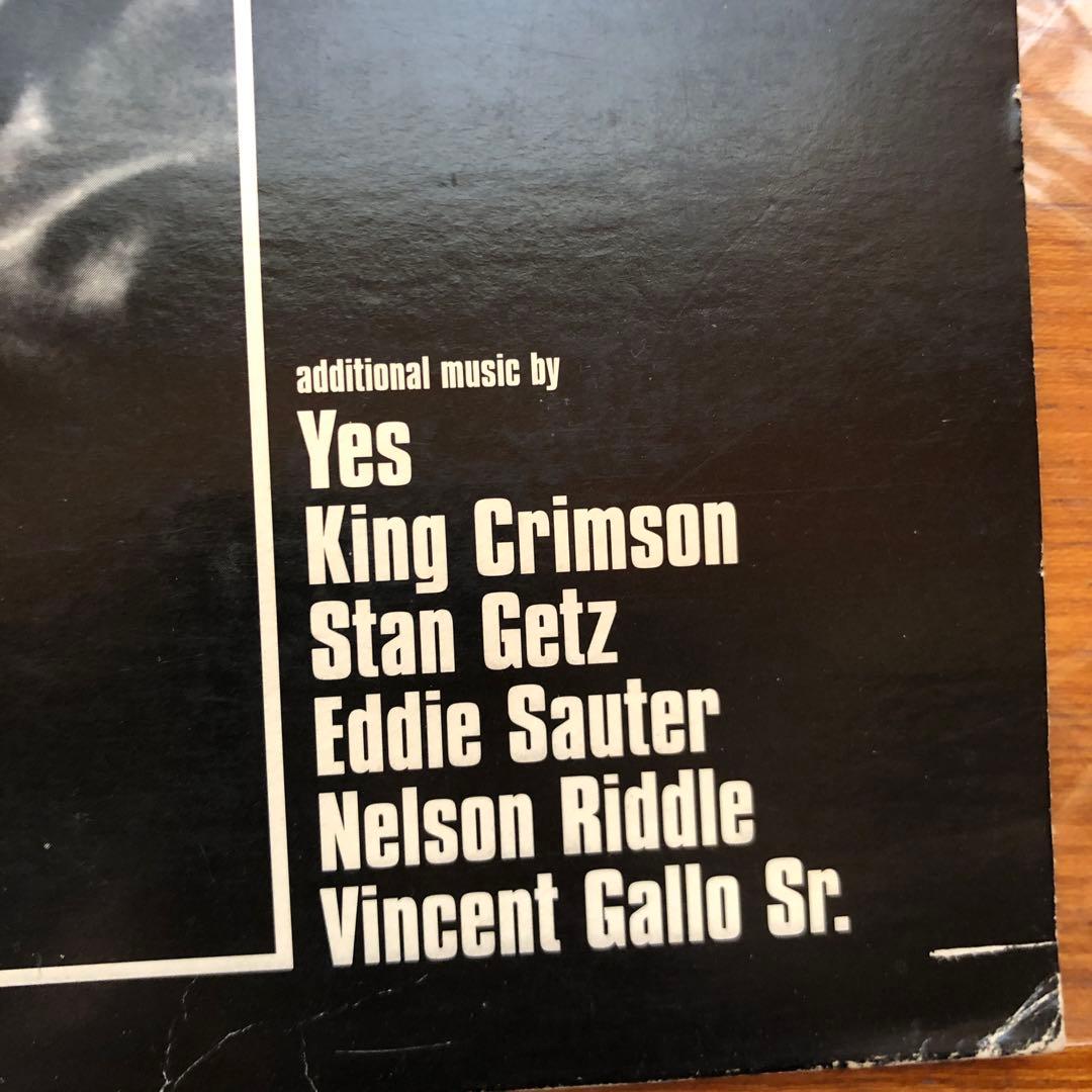 VINCENT GALLO buffalo 66 LP レコード　初回プレス