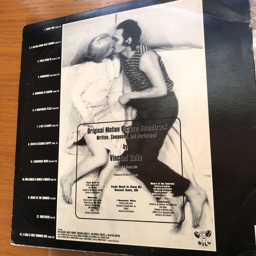 VINCENT GALLO buffalo 66 LP レコード　初回プレス